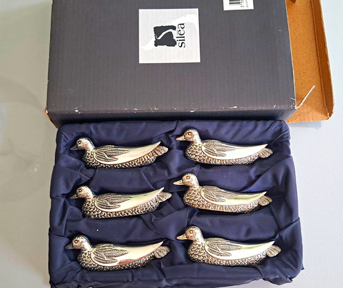 Set vintage silver plated - set,