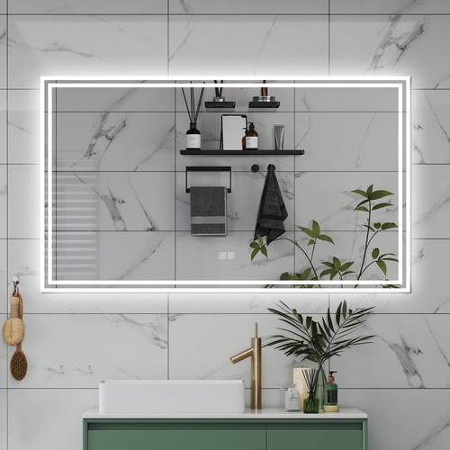 Bathroom led mirror with - bathroom,