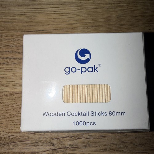 1000 wooden cocktail sticks - wooden,