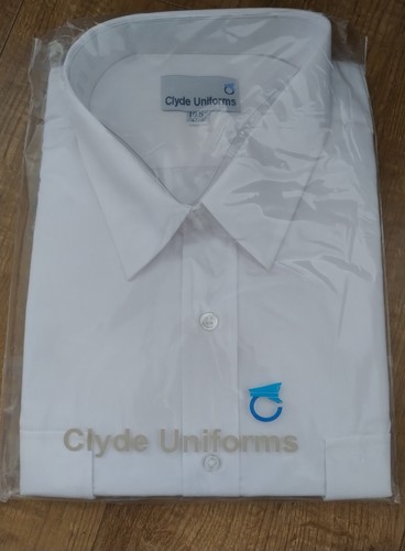 Mens white pilot shirts - white, by