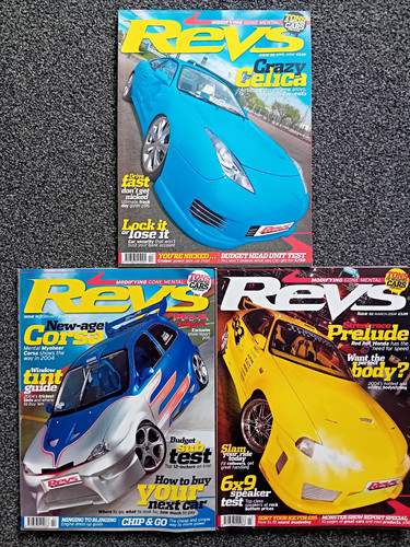 Revs magazine bundle - 3,