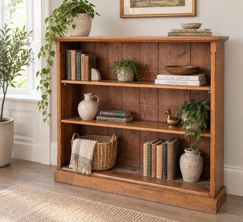 Antique light oak open - oak,