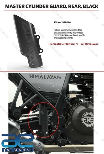 Master cylinder guard black - master,