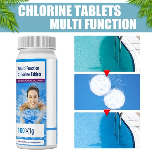 100 pcs chlorine - pcs, tablets