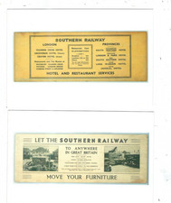 Railway poster 2 postcards - 2,