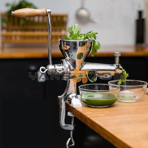 Stainless steel slow - stainless, juicer
