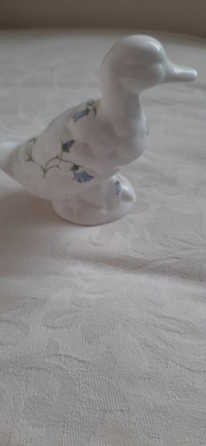 Vintage bone china duck - bone,