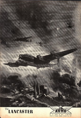 Ww2 avro lancaster bomber - ww2,