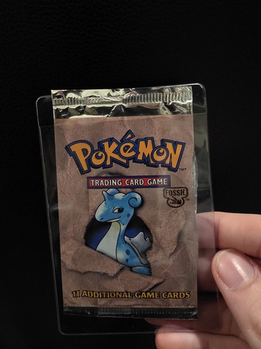 Pokemon fossil opened booster - fossil,