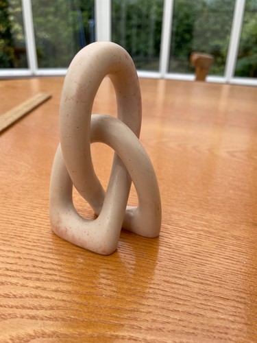 Soap stone lovers knot