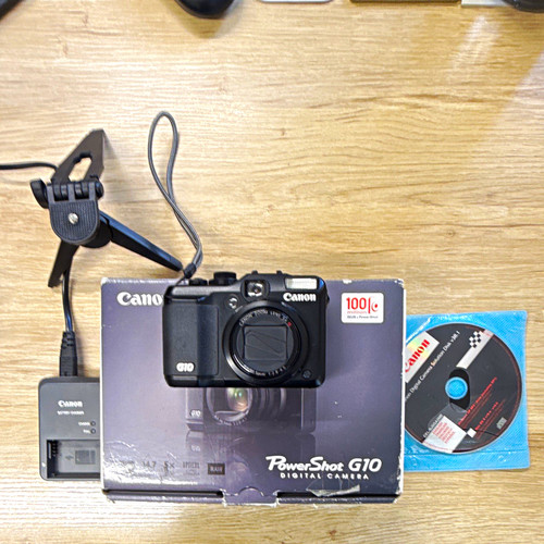 Canon powershot g10 7mp 5x - canon,