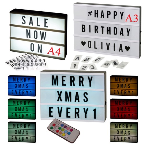 Led light up - up, message