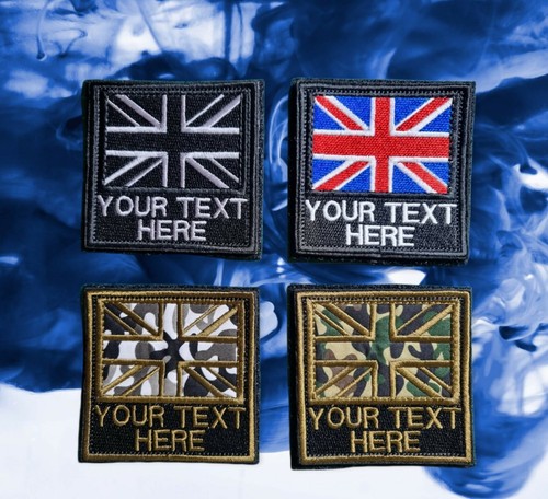 Personalised union jack - personalised, sew