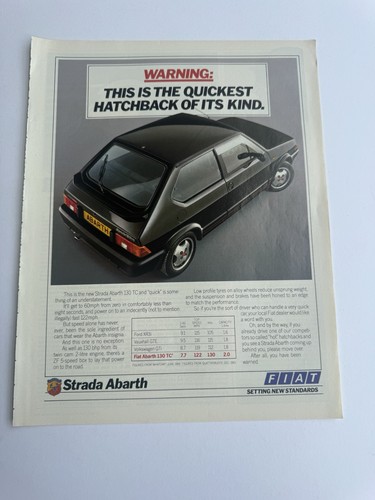 Original vintage fiat strada - original,