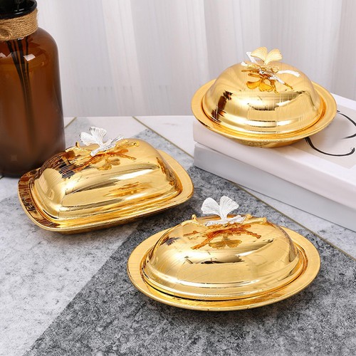 European butter dish - dish, pastry
