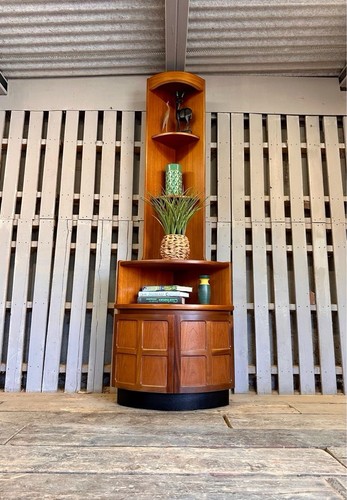 Nathan tall teak corner - tall,