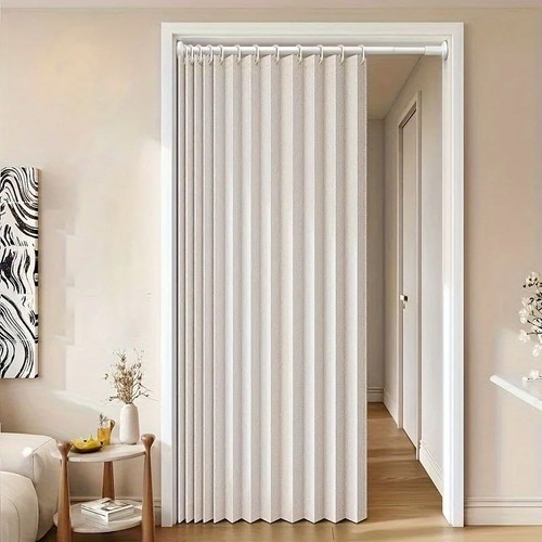 Pvc folding door oak - oak,