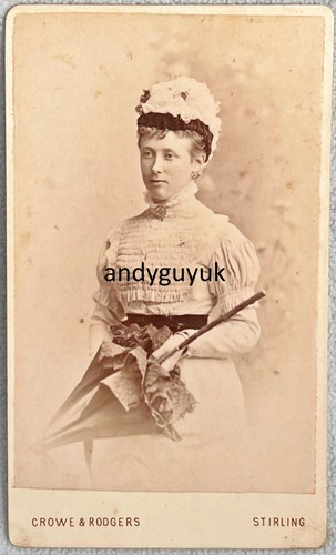 Cdv stirling crowe - by, &