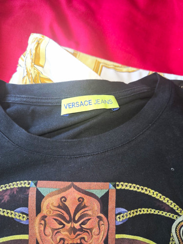 Versace jeans men black - black, logo