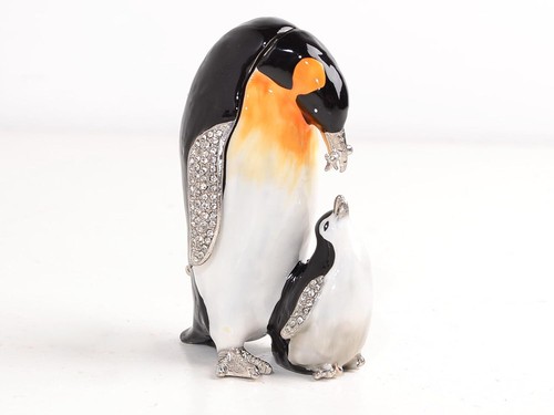 Penguin chick trinket box - &,