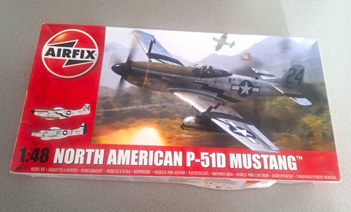 Airfix north american 51d - airfix,