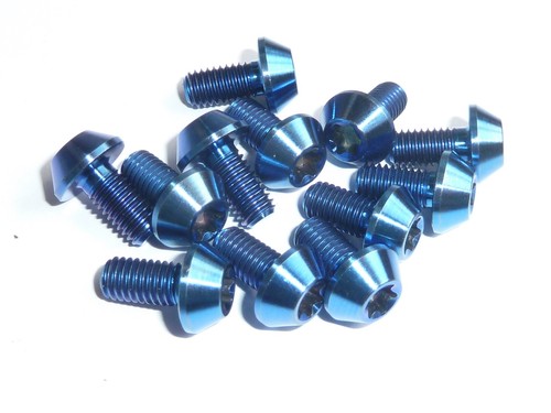 Titanium rotor disc - disc, bolts