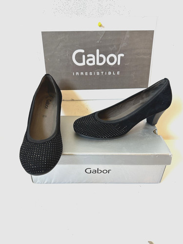 Gabor smart black leather - smart,