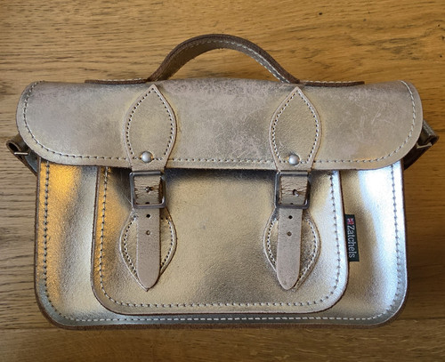 Zatchels silver leather - zatchels,