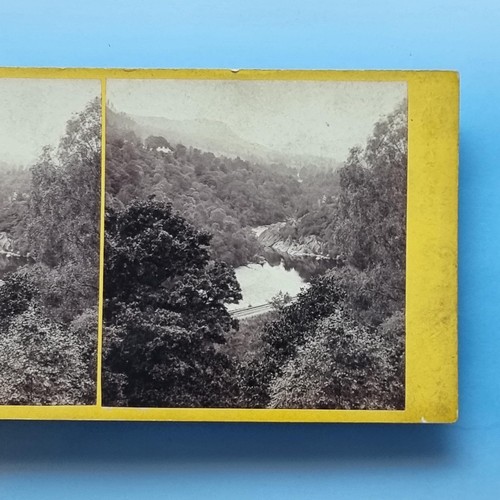 Killiecrankie stereoview c1870 - killiecrankie,