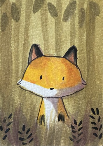 Aceo original mixed media - original,