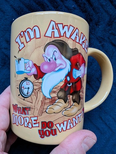 Grumpy mug disney snow - 🏰grumpy,