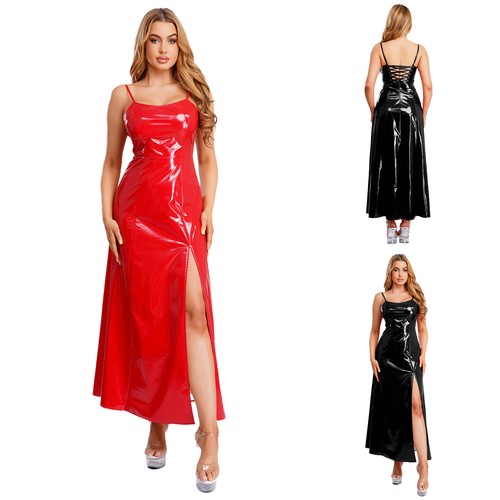Womens wet look - womens,