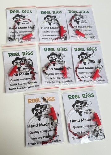Sea fishing rigs - hand, tied