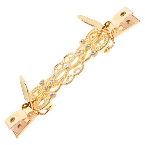 Stylish golden cardigan clip - stylish,