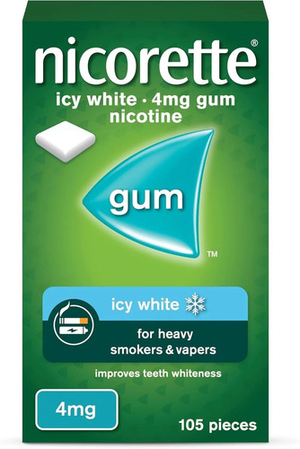 Nicorette icy 4mg gum - nicorette,