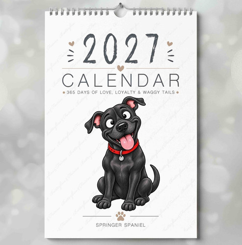 Black staffie staffordshire - black,