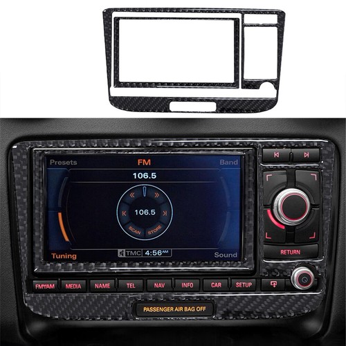 2pcs carbon fiber console - fiber, cd