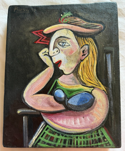 Pablo ruiz picasso oil - ruiz,