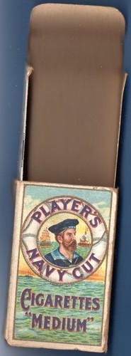 Empty vintage cigarette - empty,