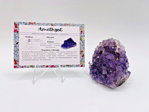 Small natural amethyst geode - small,