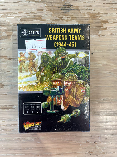 British army weapons - army, teams