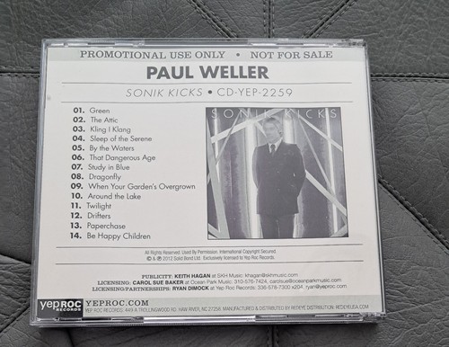 Paul weller usa promo - -,