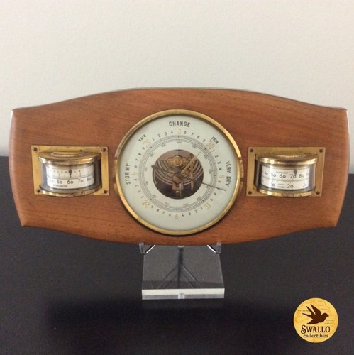 Vintage wall weather station - ,