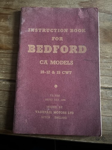 Bedford models 12 - bedford,