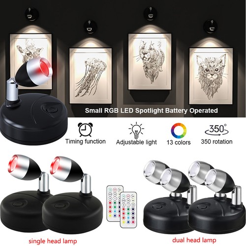 Wireless spotlight rgb - 2x,