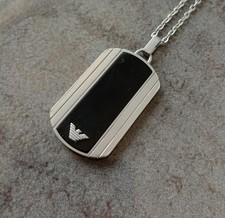 Emporio armani dog tag - dog,