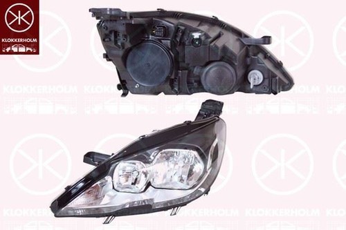 Right headlight for peugeot - for,