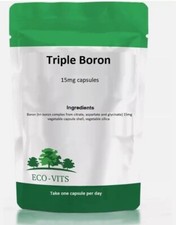 Triple boron 15mg capsules - triple,