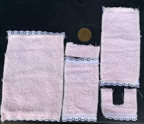 Dolls house piece - piece, cloth