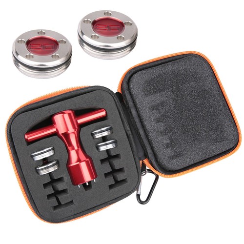 Red golf weights kit for - red,